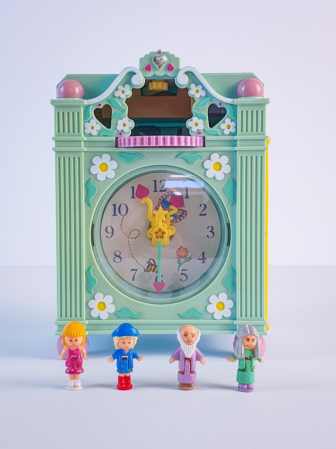 ポリー ポケット ヴィンテージ ファンタイム クロック クロック 1991