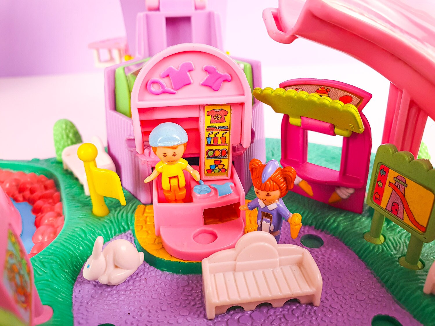 Polly pocket Fête forraine Carousel Rides and surprises Happy flyers