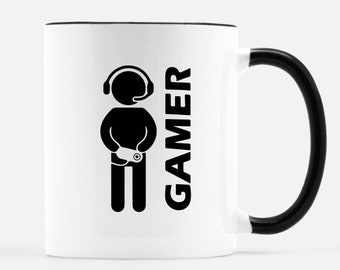 Gamer Mug, Video Game Mug, Gift for Gamer, Gamer Gift, Video Gamer Mug, Mug for Him, Gift for Boyfriend, Gift for Husband, Player Mug