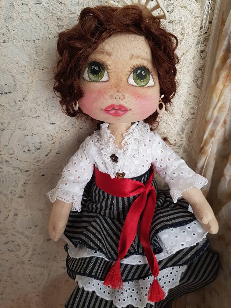 Muñeca flamenca Etsy España