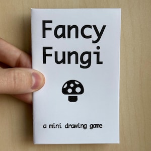 Fancy Fungi: een minitekenspel-zine