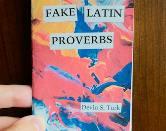 Fake Latin Proverbs mini zine