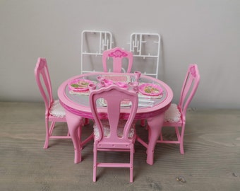barbie dining set