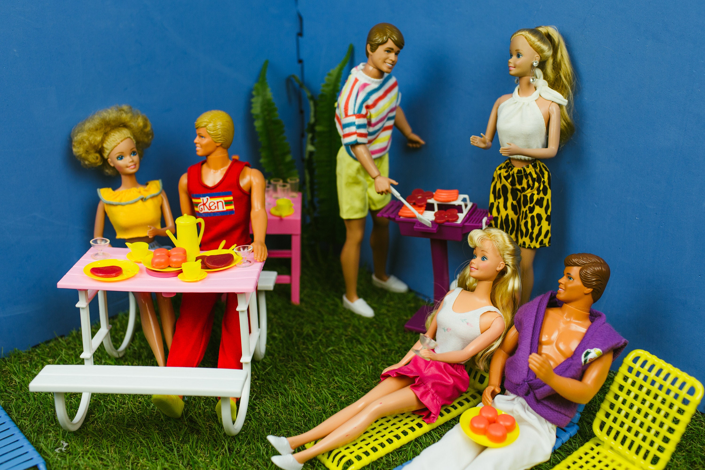 1986 Barbie Picnic Set 7751 NO Dolls Included Etsy Canada