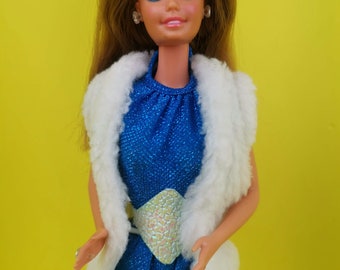 Vintage fabelhafte Pelz Barbie 1983 #7093