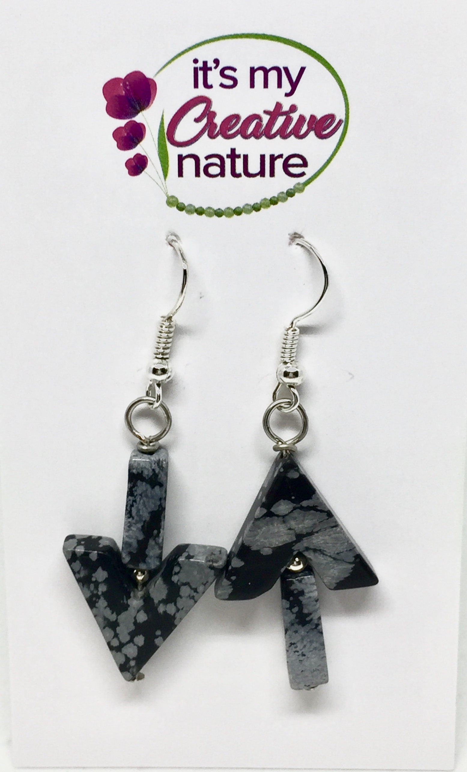 Mismatched Black & White Arrow Earrings Whimsical Black and - Etsy