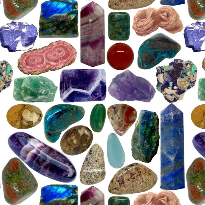 Rocks & crystals tote bag geologist and mineral lover gift Etsy