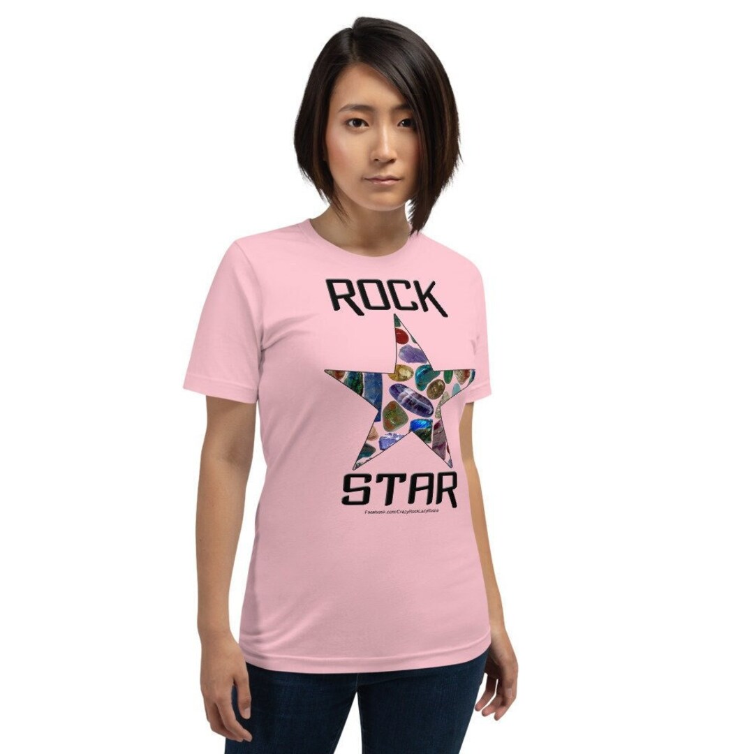 Rock Lover Rock Star Shirt Geologist Gift Rockhound Tshirt Etsy