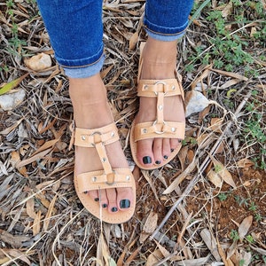 Flat Women Shoes, Greek leather sandals for women and men, Greek sandals, gladiator flat shoes unisex shoes, grecian sandals, summer flats