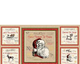 OOP - Panneau « North Pole Express » par Pela Studio pour P&B Textiles