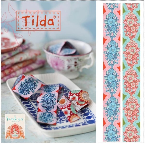 Tilda "SUNKISS" Ribbon by the yard 2018 - RARE - OOP!