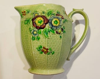 pichet vintage en majolique japonaise