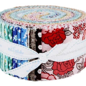 FLEA MARKET by Lori Holt for Riley Blake Designs - 40 Strips Moda Rolie Polie