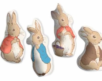 The Tale Of Peter Rabbit - Lot de 5 peluches par Riley Blake Designs