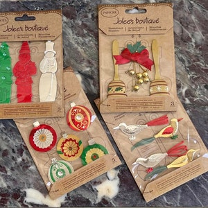 Vintage 2010 Jolee&#39;s Boutique Christmas Stickers - Choose a style!