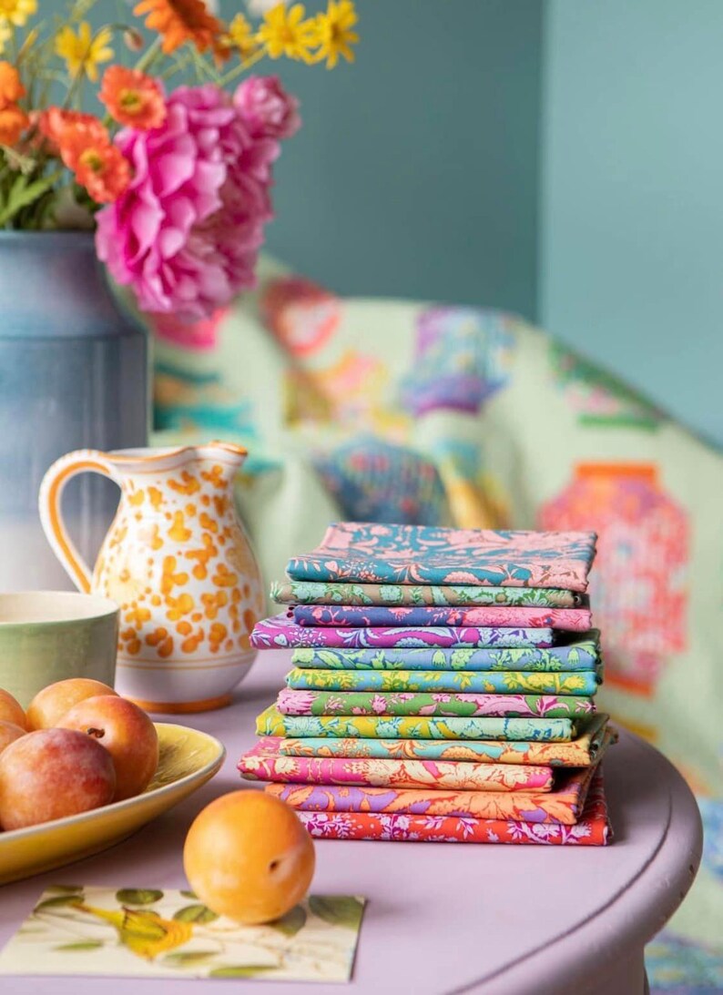 Tilda BLOOMSVILLE ABLOOM BLENDERS Fat Quarter Fabric Bundle Etsy