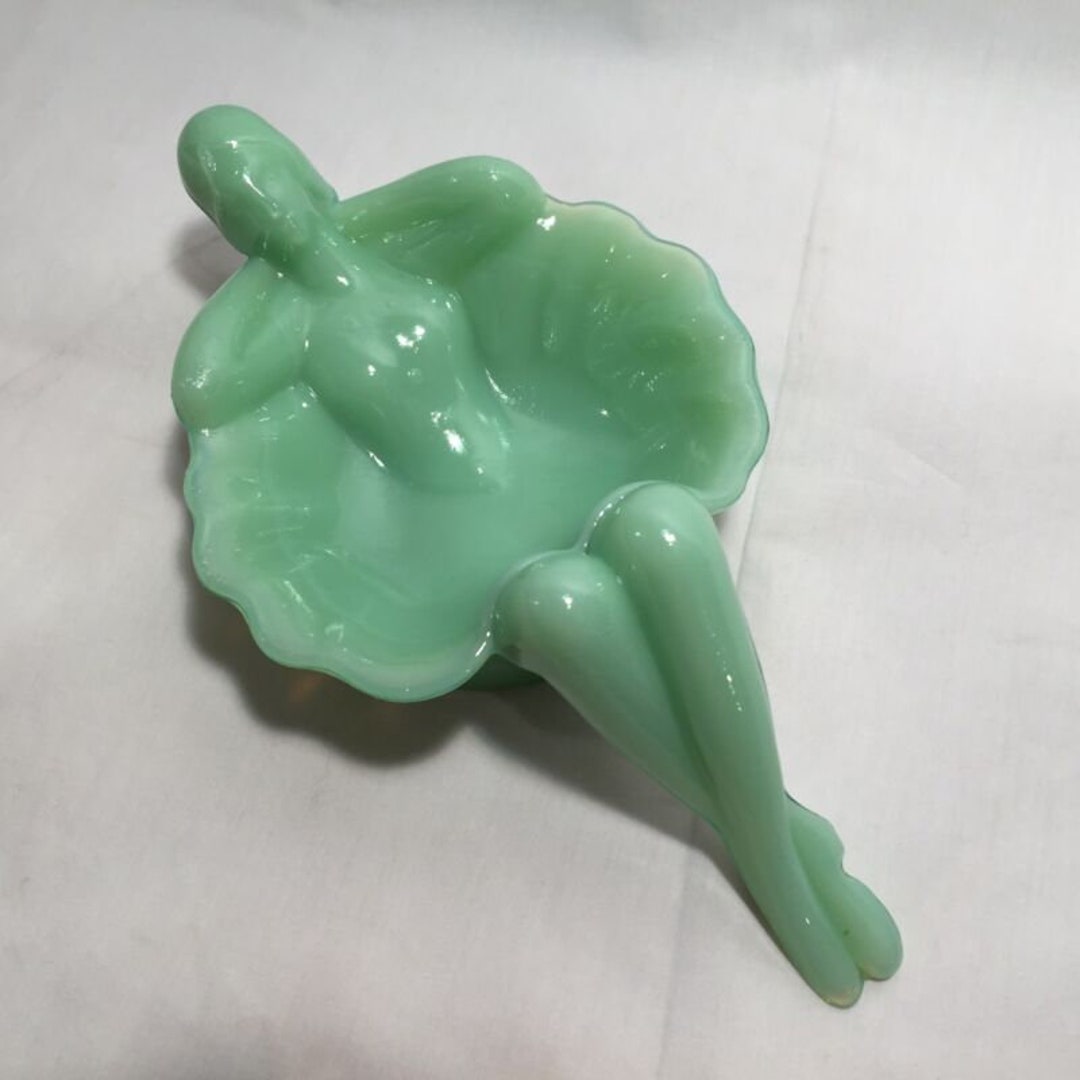 MOSSER GLASS bathing Beauty Soap Dish Choose a Etsy