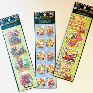 Vintage Mary Engelbreit Dimensional Stickers - New, never opened
