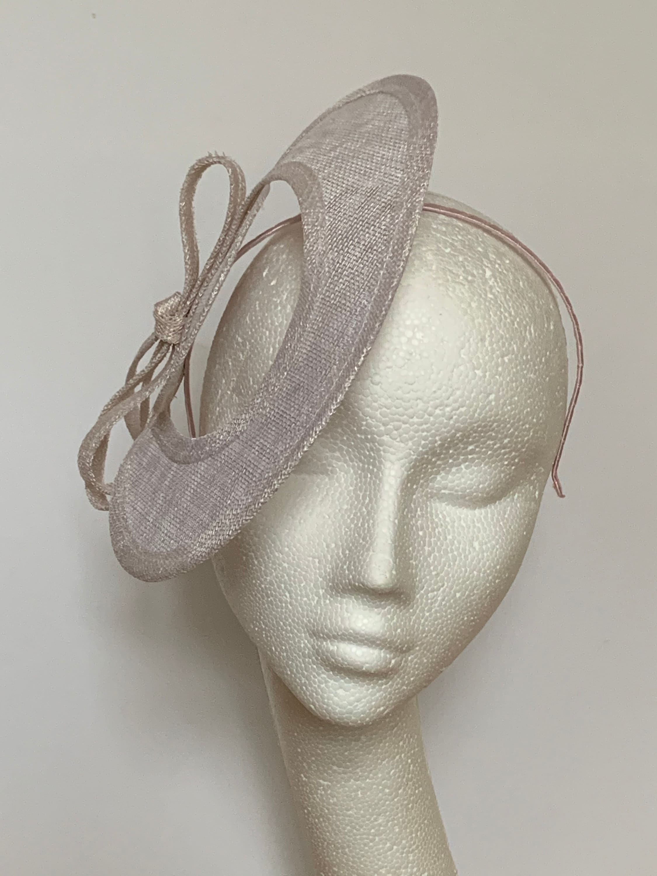 Cream Fascinators Cream Fascinator Hat 