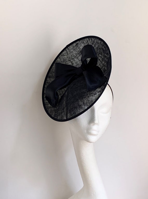 Navy Blue Saucer Disc Hat Navy Mother 