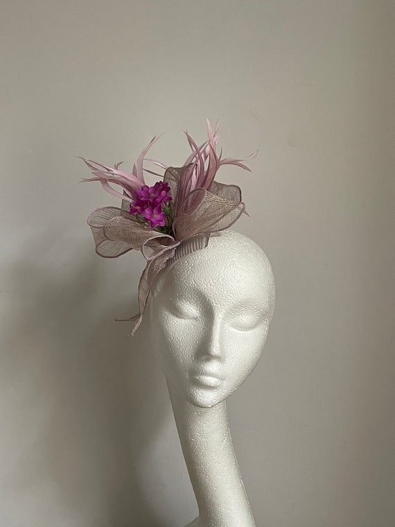 Lilac Fascinator Mother of the Bride 