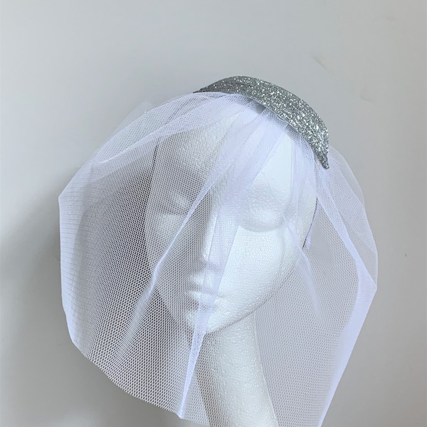Tulle Birdcage Veil Etsy UK