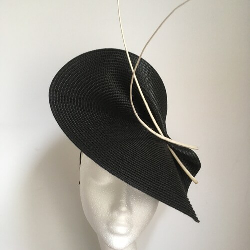 White Fascinator Hat Wedding 