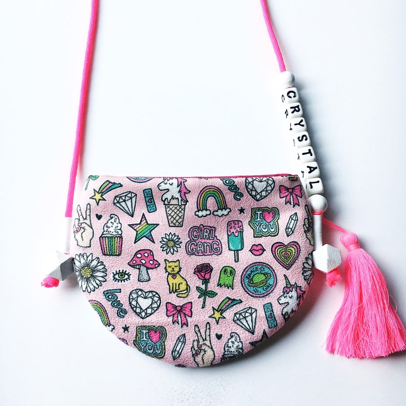 personalized girls purse