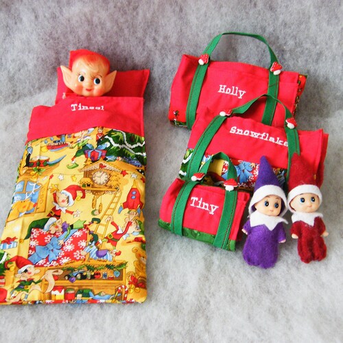 Elf Sleeping Bag Great Elf Accessory/elf Bedding to Keep Your Etsy