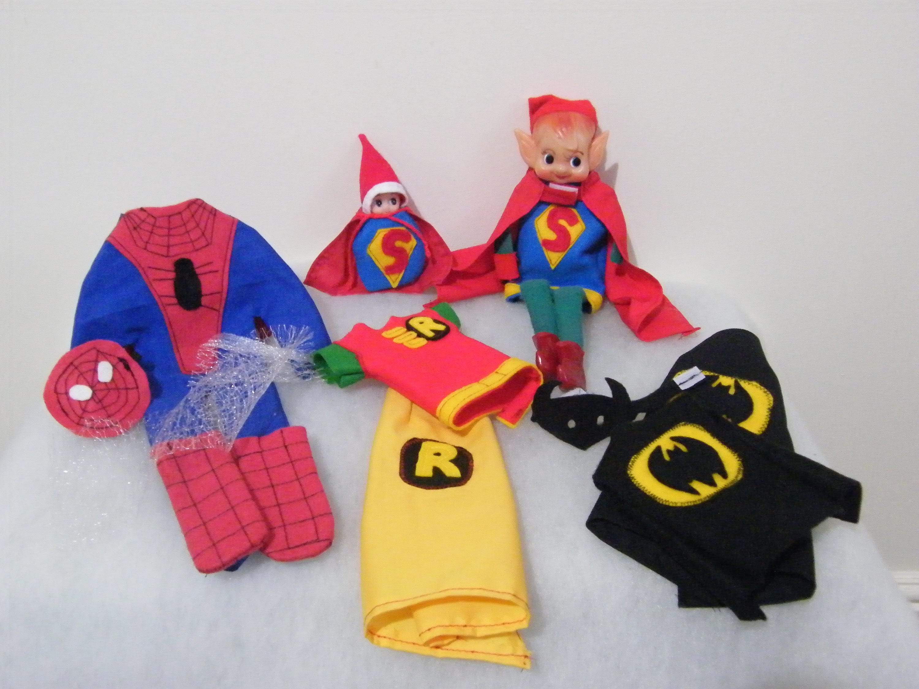 elf on the shelf superhero outfit
