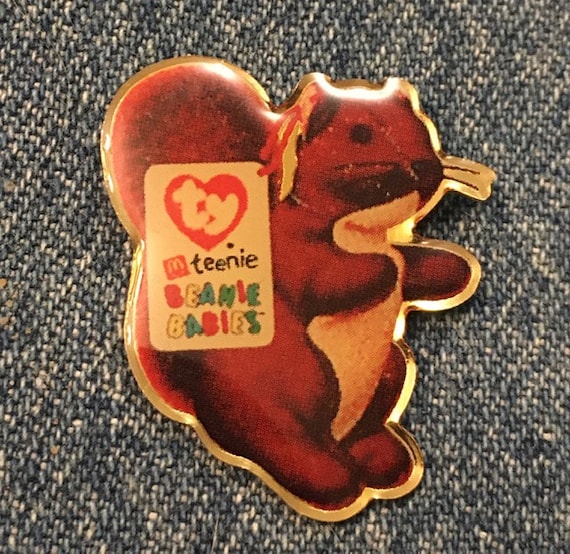 Nuts the squirrel discount beanie baby mcdonalds