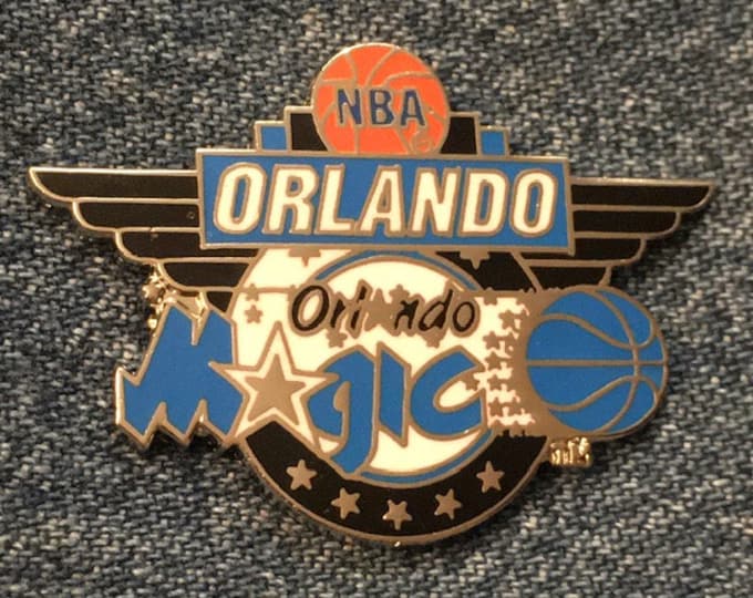 1995 Orlando Magic Pin ~ NBA ~ Basketball ~ Official Licensed by Peter David Inc.