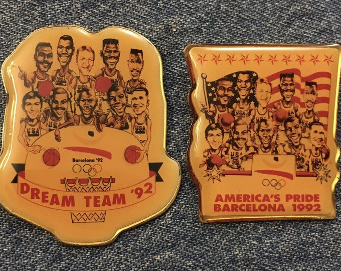 1992 Barcelona Olympic Dream Team ~ Lot of 2 ~ Basketball Collection Set ~ '92 Hoops
