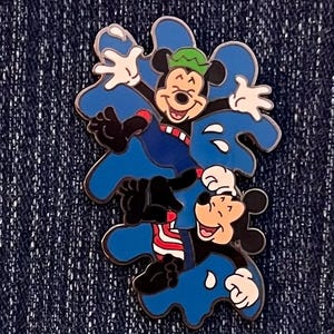 Micky’s Nephews Ferdie & mortie ~ Vintage 2002 Disney Pin ~ Weltumzug ~ Disney ~ Mickey’s Star Spangle Pin Event Map Suchen