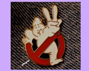 GhostBusters II Logo Pin ~ 1989 Columbia Pictures ~ Movie Release ~ Cloisonne by Peter David