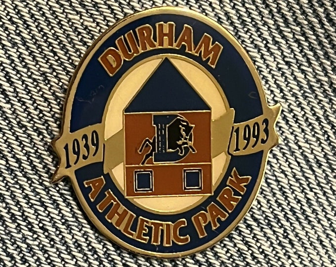 Durham Athletic Park Pin ~ 1939 - 1993 ~ Minor League Baseball ~ 90's Vintage