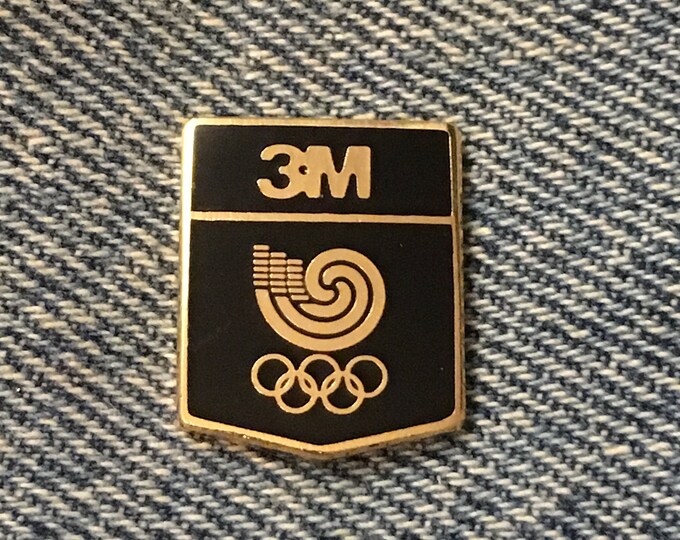 1988 3M Olympic Pin ~ Seoul Summer Games ~ Cloisonné