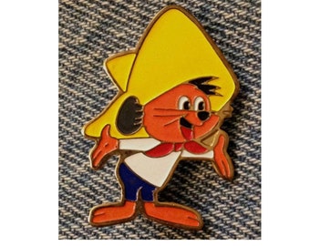 Speedy Gonzales Collector Brooch Pin ~ Warner Bros. ~ Looney Tunes ~ 80's Vintage