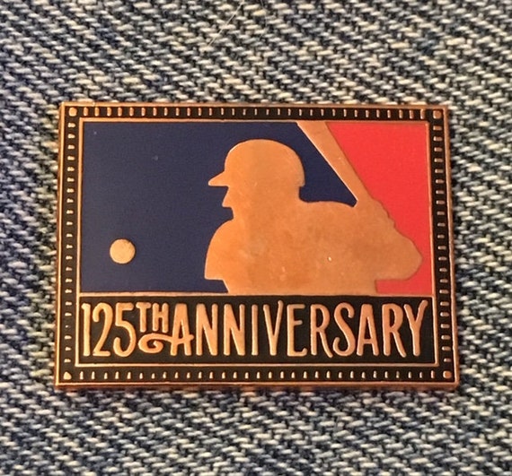 125th Anniversary ~ Major League Baseball ~ MLB Logo ~ by Peter