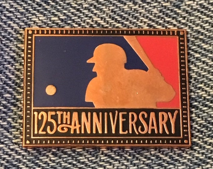 125th Anniversary ~ Major League Baseball ~ MLB Logo ~ by Peter David