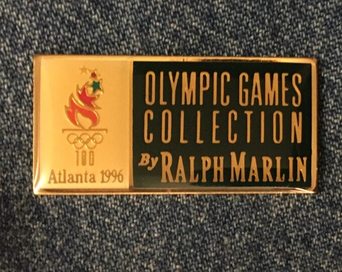 1996 Olympic Lapel Pin ~ Olympic Games Collection ~ Sponsor ~ Ralph Marlin