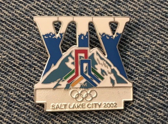 Pin's Officiel JO Salt Lake City 2002 – Patinage Artistique – USA – Neuf