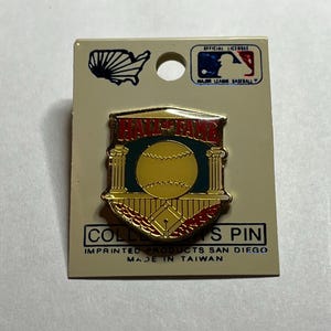 Vintage Major League Baseball Collector&#39;s Pin ~ Hall of Fame ~ on card by Imprinted Products