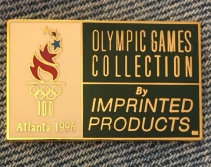 1996 Olympic Lapel Pin ~ Team USA ~ Sponsor ~ Imprinted Products