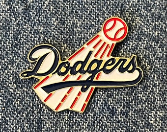 Los Angeles Dodgers Lapel Pin ~ 1990&#39;s Vintage ~  LA ~ MLB ~ Baseball ~ by C.P. & D.