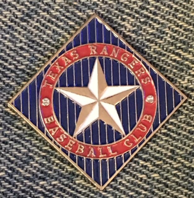 Écusson drapeau Texas Rangers domicile et route – Patch Collection