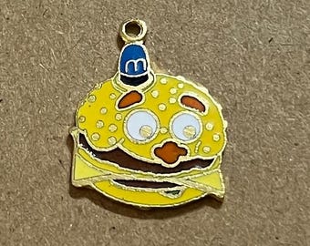 ヴィンテージのマクドナルド ビッグマック キーホルダー。希少なレトロ