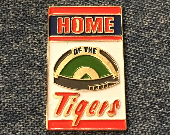 Detroit Tigers Lapel Pin ~ MLB ~ Baseball ~ Tiger Stadium Home of the Tigers