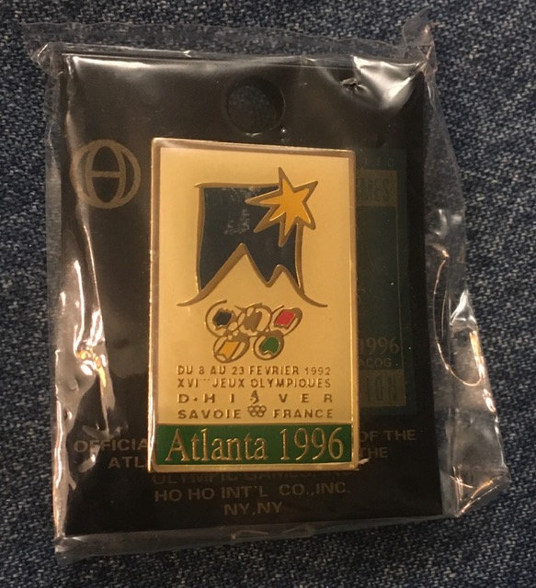 ANCIEN BADGE JEUX Olympiques Albertville 1992 Flamme Candidature Souvenir JO EUR 24,90 - FR