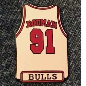 Dennis Rodman Signed Chicago Bulls Jersey Inscribed last -  Israel
